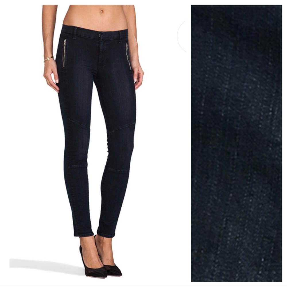 J BRAND “Tabitha” Moto Skinny - 29